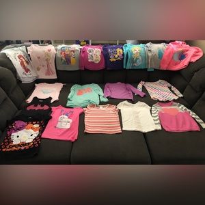 Girls tops, size 4. Good condition, each worn a few times.